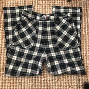 Urban Outfitters Plaid Kickflare Pants